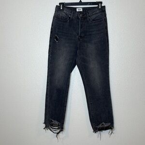 Simple Society Black High Waisted Jeans Size 5/27